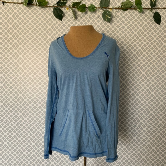 Puma Tops - Puma Blue Hoodie